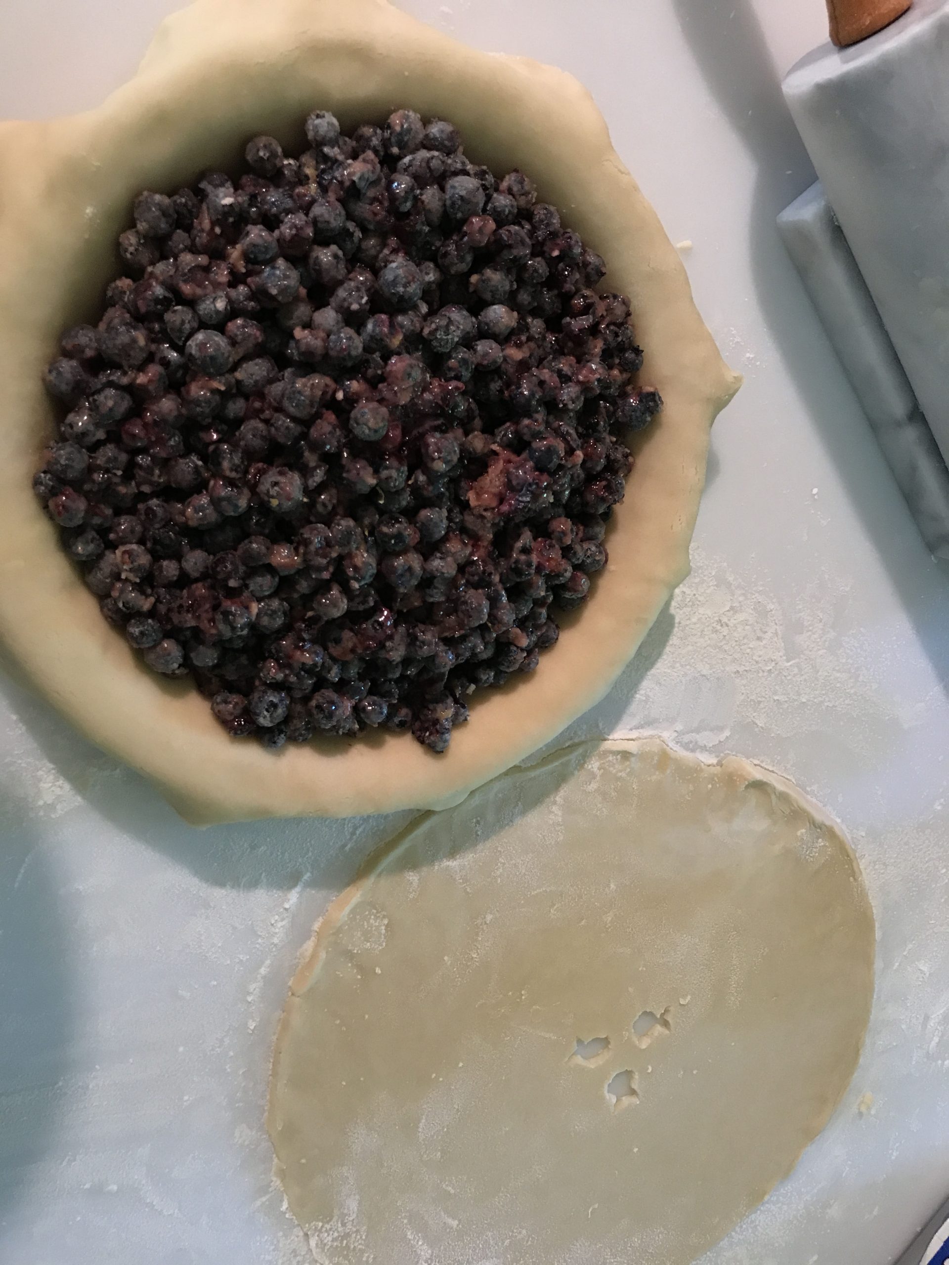 Mystery Ingredient Wild Blueberry Pie Recipe